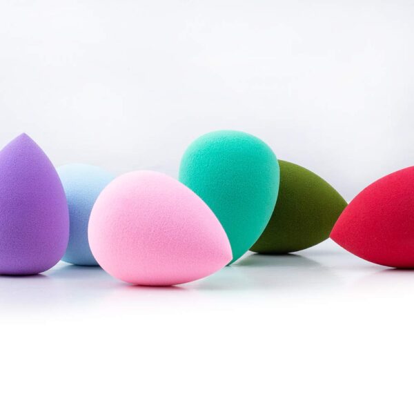 10 Pcs Perfect Makeup Sponge Set  for Liquid, Multi-colored Beauty Makeup Sponges - Image 2