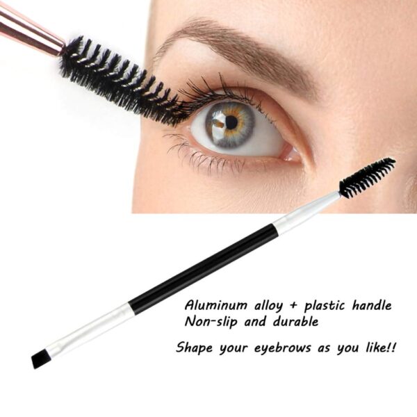 Eyebrow Trimmer Kit, 6 in 1 Eyebrow Scissors, Tweezer, Eyebrow Razor, Shaping Scissors & Brush for Women - Image 2