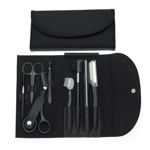 Beauty Tools Eyebrow Scraper 8-piece Set Eyebrow Eyebrow Clipper Beauty Eyebrow Clipper Set - Image 2